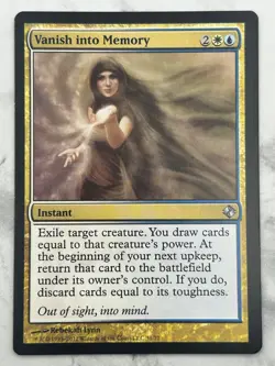 Vanish into Memory DD: Venser vs Koth - MTG Magic the Gathering - NM - Image 1