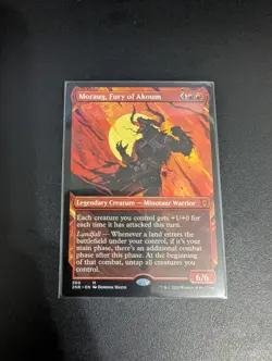 Moraug, Fury of Akoum (Showcase) Zendikar Rising Regular mtg - Image 1
