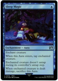 Sleep Magic (Foil) - 0074 - Final Fantasy - MTG - NM/M - Image 1