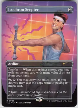 MTG Isochron Scepter Normal NM Secret Lair Countdown Kit Magic 9 - Image 1