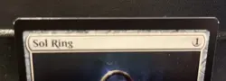 Sol Ring Off Center Misprint Magic The Gathering - Image 3