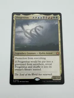 Progenitus MTG Foundations FDN Mythic 244 Magic The Gathering Commander NM - Image 1