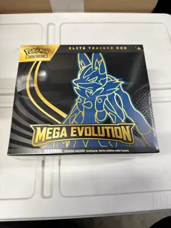 Pokemon TCG Mega Evolution Lucario Elite Trainer Box - ETB - NEW - Sealed - Image 1