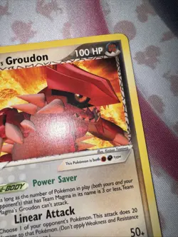 Pokemon TCG- 2004 Team Magma’s Groudon 9/95 Team Magma Vs Team Aqua MP - Image 3