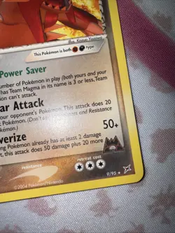 Pokemon TCG- 2004 Team Magma’s Groudon 9/95 Team Magma Vs Team Aqua MP - Image 4