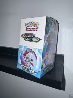 Pokemon TCG Journey Together Half Booster Box 18 Packs, New Sealed - Image 1