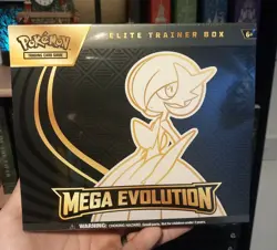 Pokemon TCG Mega Evolutions Gardevoir ETB Elite Trainer Box Sealed - Image 1