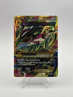 Pokemon M Rayquaza EX NM (Shiny Full Art)- XY-Ancient Origins (AOR) (98/98) - Image 1