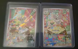 Minccino 182/162 & Cinccino 183/162 Temporal Forces IR Set Pokemon TCG NM - Image 1