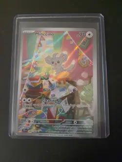 Minccino 182/162 & Cinccino 183/162 Temporal Forces IR Set Pokemon TCG NM - Image 2