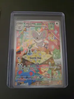 Minccino 182/162 & Cinccino 183/162 Temporal Forces IR Set Pokemon TCG NM - Image 4