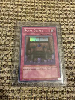 Konami Yu-Gi-Oh! Royal Decree DB2-EN106 Super Rare/Holo EX - Image 1