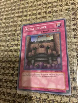 Konami Yu-Gi-Oh! Royal Decree DB2-EN106 Super Rare/Holo EX - Image 4