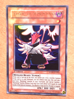 yugioh Blackwing - Vayu Emblem of Honor ANPR-EN005 1st Ed Ultra Near Mint - Image 1