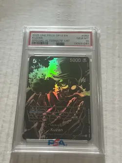 One Piece Legacy Of The Master Kuzan OP12 Special Alt Art SP PSA 10 English - Image 1