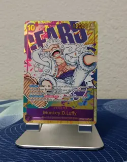 Monkey.D.Luffy Alt Art OP05-119 Secret Rare Near Mint One Piece TCG - Image 3