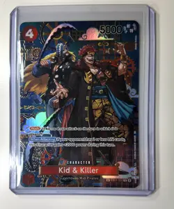 One Piece Card Game Kid & Killer - EB01-003 (SP) - The Azure Sea's Seven (OP14) - Image 1