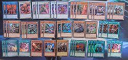 YuGiOh 48 Card Six Samurai Deck Shien's Smoke Signal Shien's Dojo Shi En Kageki - Image 1