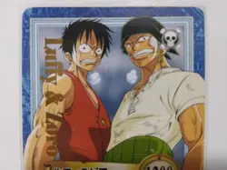 One Piece Carddass Hyper Battle Luffy & Zoro Card - Image 2