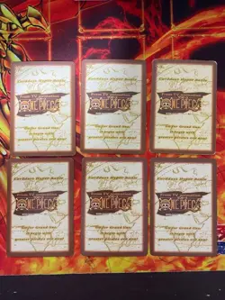 One Piece Carddass Hyper Battle Luffy 6-card set - Image 2