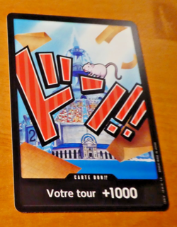 ONE PIECE CARD GAME CARTE FRANCAISE DON LIEU SPECIAL FR MINT 2025 - Image 1