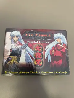 inuyasha trading card game fendal decks 2 player starter deck - Image 1