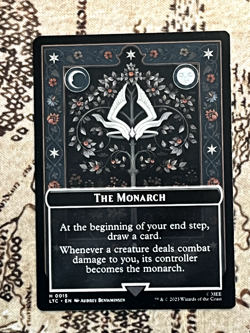 The Monarch // Treasure Token - The Lord of the Rings - 15 // 12 - #Near Mint - Image 1