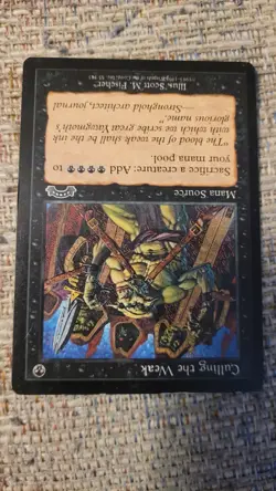 * * 1x Culling the Weak x1 * * Exodus MTG MP Moderately Played - Image 2