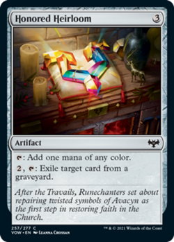 4 x Honored Heirloom - Foil - Innistrad: Crimson Vow - NM-Mint - MTG - Image 1