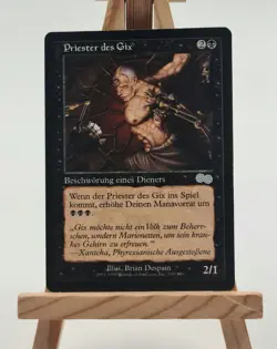 Priester des Gix Urza´s Saga Magic Karte MTG Deutsch (Priest of Gix) 150/350 - Image 1