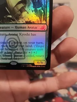 Avatar Kyoshi Earthbender Avatar The Last Airbender Foil MTG - Image 5