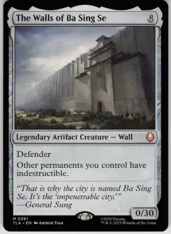 MTG The Walls of Ba Sing Se Normal NM Avatar: The Last Airbender Magic 261 - Image 1
