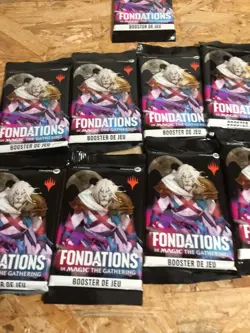 Magic the Gathering Foundations Bundle *FRENCH* (BOX OPEN PACKS SEALED) - Image 4