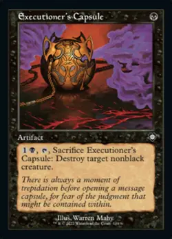 Executioner's Capsule (Retro) [The Brothers' War Commander] Magic MTG - Image 1