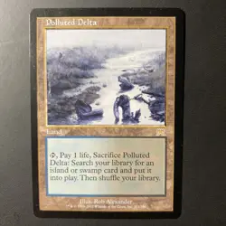 1x Polluted Delta - Onslaught Magic: The Gathering NM/Near Mint English - Image 1