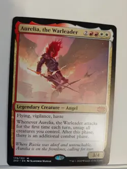 Aurelia, the Warleader Double Masters 2022 Regular - Image 1