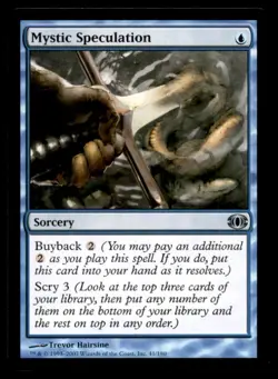 Mystic Speculation LP Light Play Future Sight MTG [5878] - Image 1