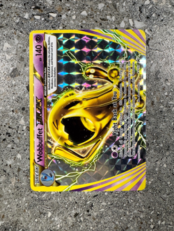 Pokemon TCG Cards Wobbuffet BREAK XY155 Black Star Promo Holo - Image 1