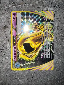 Pokemon TCG Cards Wobbuffet BREAK XY155 Black Star Promo Holo - Image 3