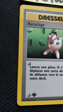 Carte Pokemon Recyclage 61/62 Fossil Edition 1 Francais Occasion INC Wizards - Image 3