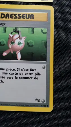 Carte Pokemon Recyclage 61/62 Fossil Edition 1 Francais Occasion INC Wizards - Image 4