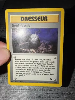 Carte Pokemon OEuf Fossile 72/75 Neo Discovery Wizards Francais Occasion - Image 3