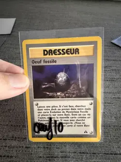 Carte Pokemon OEuf Fossile 72/75 Neo Discovery Wizards Francais Occasion - Image 5