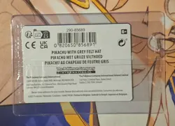 Pikachu With Grey Felt Hat Promo Card Pokemon Van Gogh Museum NEW SEALED - Image 3
