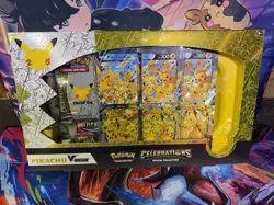 Pokemon TCG Celebrations Pikachu V Union Special Collection Box New SEALED! - Image 1