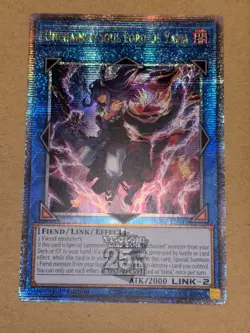 Unchained Soul Lord Of Yama DUNE-EN049 Quarter Century Secret Rare YuGiOh! NM - Image 1