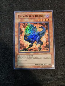 Twin-Barrel Dragon TDGS-EN029 Super Rare Yugioh LP - Image 1