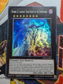 Number 23: Lancelot, Dark Knight of the Underworld BOSH-ENSE2 Super Rare - LP - Image 1