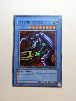 Yugioh Javelin Beetle Super Rare PP01-EN013 NM/VLP - Image 1