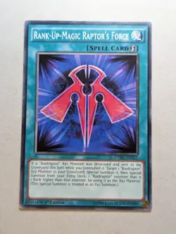 Yugioh Rank-Up-Magic Raptor's Force - Common - CORE-EN057 - Image 1